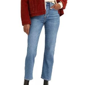 Women's Wedgie Straight-Leg Cropped Jeans